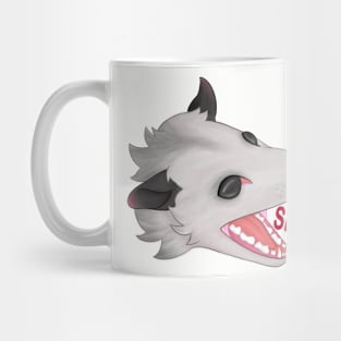 Pronoun opossum she/her Mug